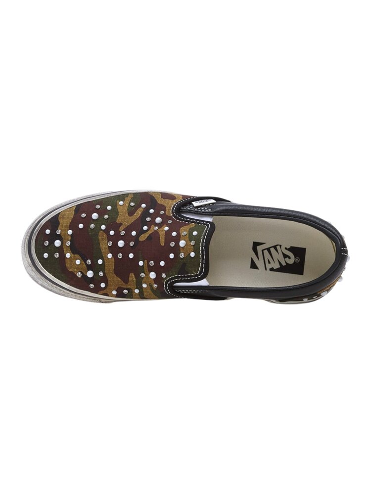 Vans VANS PREMIUM LX SLIP-ON 98 SNEAKERS PEARLIZED CAMO BLACK