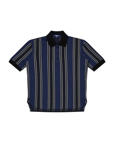 Commes des Garcons Junya Watanabe COMME DES GARÇONS JUNYA WATANABE POLO SHIRT NAVY