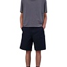 Ten C TEN C STRAIGHT-LEG PIECE DYED SHORTS NAVY