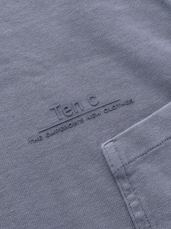 Ten C TEN C MANICA CORTA T-SHIRT GREY