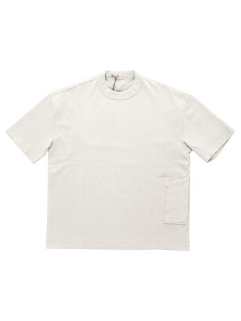 Ten C TEN C MANICA CORTA T-SHIRT OFF WHITE