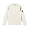 Stone Island STONE ISLAND ORGANIC COTTON FLEECE SWEATER IVORY