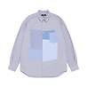 Comme des Garcons Homme COMME DES GARÇONS HOMME PATCHWORK SHIRT GREY/MIX