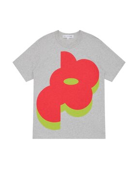 Comme des Garcons Shirt COMME DES GARÇONS SHIRT PATTERN T-SHIRT GREY