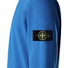 Stone Island STONE ISLAND ORGANIC COTTON FLEECE SWEATER BLUE
