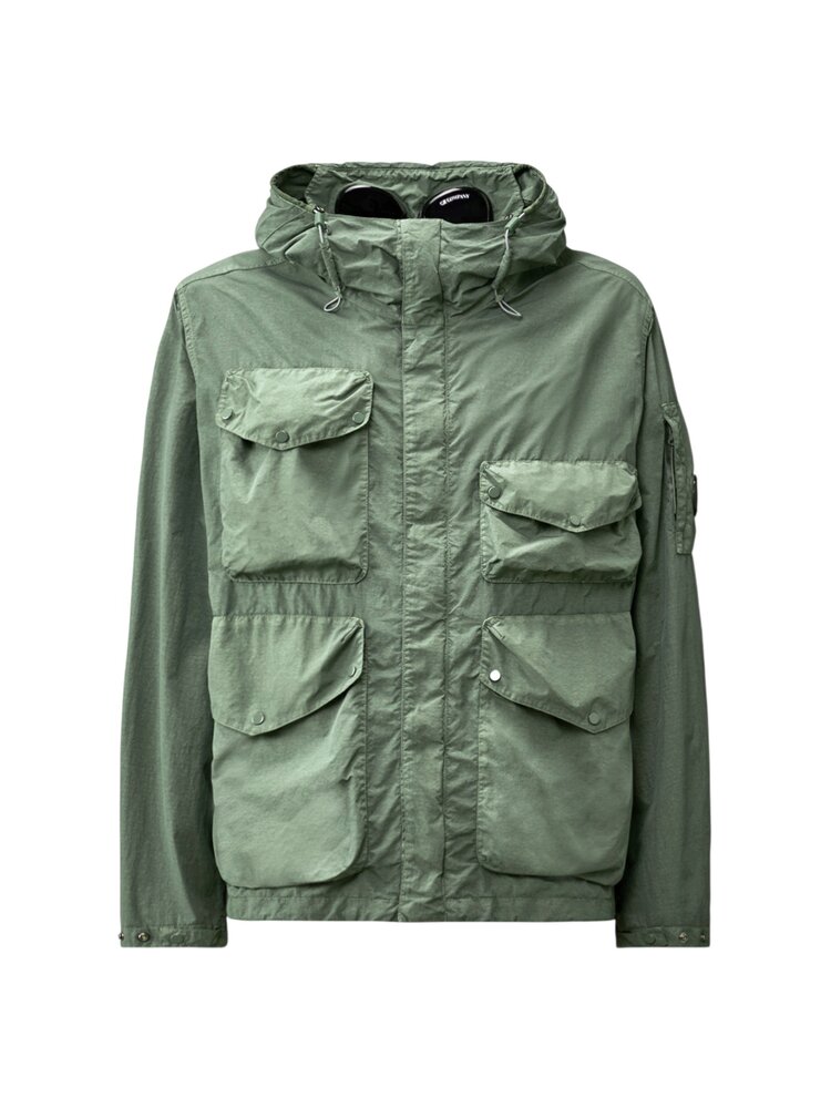 C.P. Company C.P. COMPANY FLATT NYLON GOGGLE JACKET LAUREL GREEN
