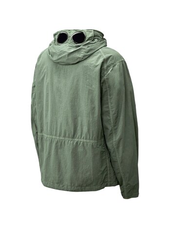 C.P. Company C.P. COMPANY FLATT NYLON GOGGLE JACKET LAUREL GREEN