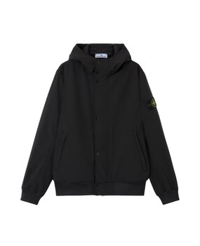 Stone Island STONE ISLAND LIGHT SOFT SHELL-R BLACK