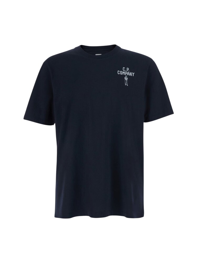 C.P. Company C.P. COMPANY 30/1 JERSEY BRITISH SAILOR T-SHIRT NAVY