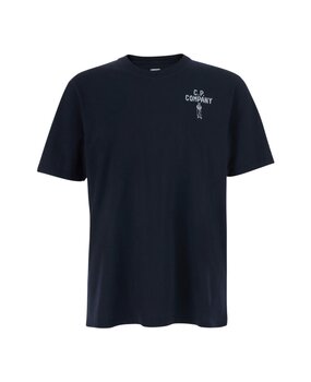 C.P. Company C.P. COMPANY 30/1 JERSEY BRITISH SAILOR T-SHIRT NAVY
