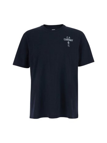 C.P. Company C.P. COMPANY 30/1 JERSEY BRITISH SAILOR T-SHIRT NAVY