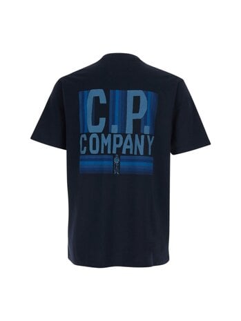 C.P. Company C.P. COMPANY 30/1 JERSEY BRITISH SAILOR T-SHIRT NAVY