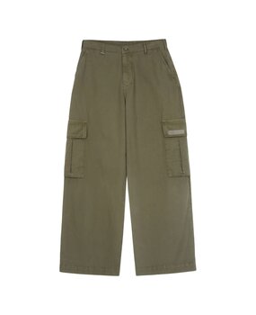 FLÂNEUR RIPSTOP CARGO PANTS KHAKI GREEN