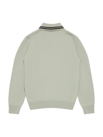 Comme des Garcons Homme COMME DES GARÇONS JUNYA WATANABE HOUSE KNIT PULLOVER BLUE/GRAY