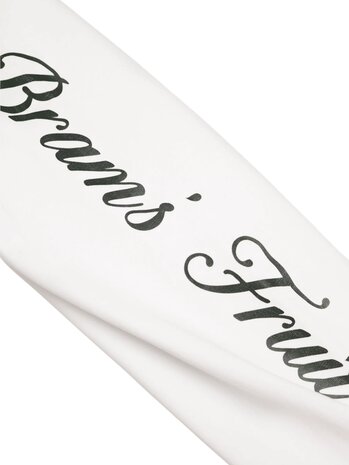 Brams Fruit BRAM'S FRUIT DISTRESSED SCRIPT LOGO LONGSLEEVE OFFWHITE