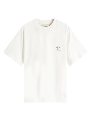 Brams Fruit BRAM'S FRUIT LEMON OUTLINE T-SHIRT WHITE