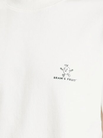 Brams Fruit BRAM'S FRUIT LEMON OUTLINE T-SHIRT WHITE