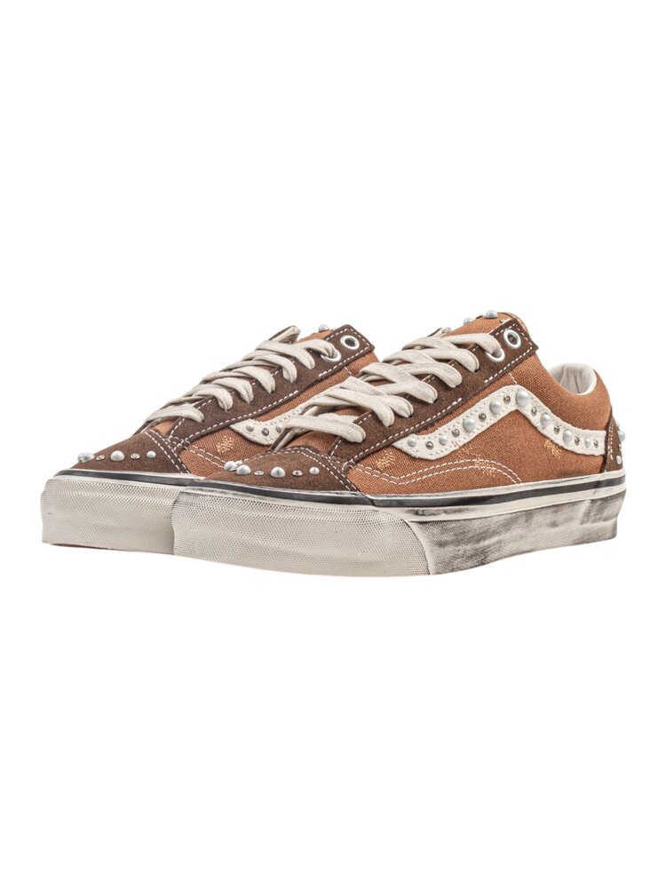 Vans VANS LX OLD SCHOOL 36 PEARLIZED VINTAGE SNEAKERS COCOA
