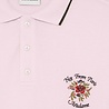 Drole De Monsieur DRÔLE DE MONSIEUR PIQUÉ SLOGAN ROSE POLO LIGHT PINK