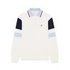 Drole De Monsieur DRÔLE DE MONSIEUR MIROIR LONGSLEEVE POLO OFF-WHITE