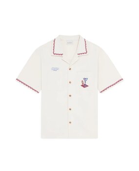 Drole De Monsieur DRÔLE DE MONSIEUR COCKTAIL SHIRT OFF-WHITE