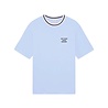 Drole De Monsieur DRÔLE DE MONSIEUR SLOGAN SPORT T-SHIRT LIGHT BLUE