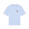 Drole De Monsieur DRÔLE DE MONSIEUR SLOGAN ROSE T-SHIRT LIGHT BLUE Drole De Monsieur DRÔLE DE MONSIEUR SLOGAN ROSE T-SHIRT LIGHT BLUE