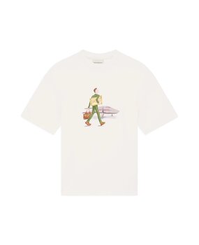 Drole De Monsieur DRÔLE DE MONSIEUR L'HOMME AU TABLEAU T-SHIRT OFF-WHITE