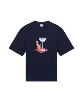Drole De Monsieur DRÔLE DE MONSIEUR COCKTAIL T-SHIRT NAVY