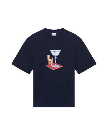 Drole De Monsieur DRÔLE DE MONSIEUR COCKTAIL T-SHIRT NAVY