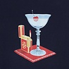 Drole De Monsieur DRÔLE DE MONSIEUR COCKTAIL T-SHIRT NAVY