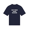Drole De Monsieur DRÔLE DE MONSIEUR SLOGAN T-SHIRT NAVY Drole De Monsieur DRÔLE DE MONSIEUR SLOGAN T-SHIRT NAVY