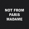 Drole De Monsieur DRÔLE DE MONSIEUR SLOGAN T-SHIRT BLACK