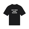 Drole De Monsieur DRÔLE DE MONSIEUR SLOGAN T-SHIRT BLACK