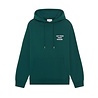 Drole De Monsieur DRÔLE DE MONSIEUR SLOGAN HOODIE DARK GREEN Drole De Monsieur DRÔLE DE MONSIEUR SLOGAN HOODIE DARK GREEN