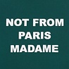 Drole De Monsieur DRÔLE DE MONSIEUR SLOGAN HOODIE DARK GREEN Drole De Monsieur DRÔLE DE MONSIEUR SLOGAN HOODIE DARK GREEN
