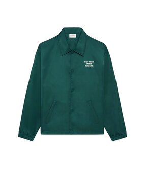 Drole De Monsieur DRÔLE DE MONSIEUR LA VESTE SLOGAN JACK DARK GREEN