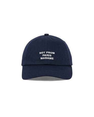 Drole De Monsieur DRÔLE DE MONSIEUR SLOGAN CAP NAVY