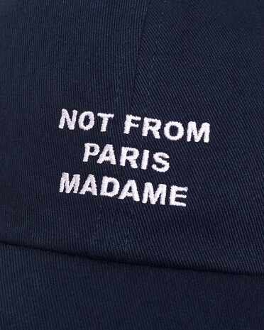 Drole De Monsieur DRÔLE DE MONSIEUR SLOGAN CAP NAVY