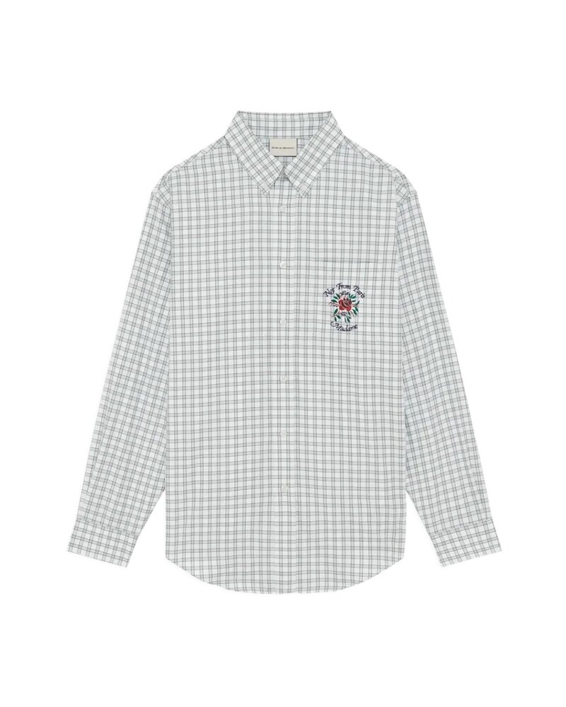 Drole De Monsieur DRÔLE DE MONSIEUR CARREAUX SHIRT GREEN