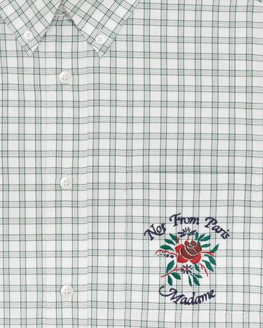 Drole De Monsieur DRÔLE DE MONSIEUR CARREAUX SHIRT GREEN