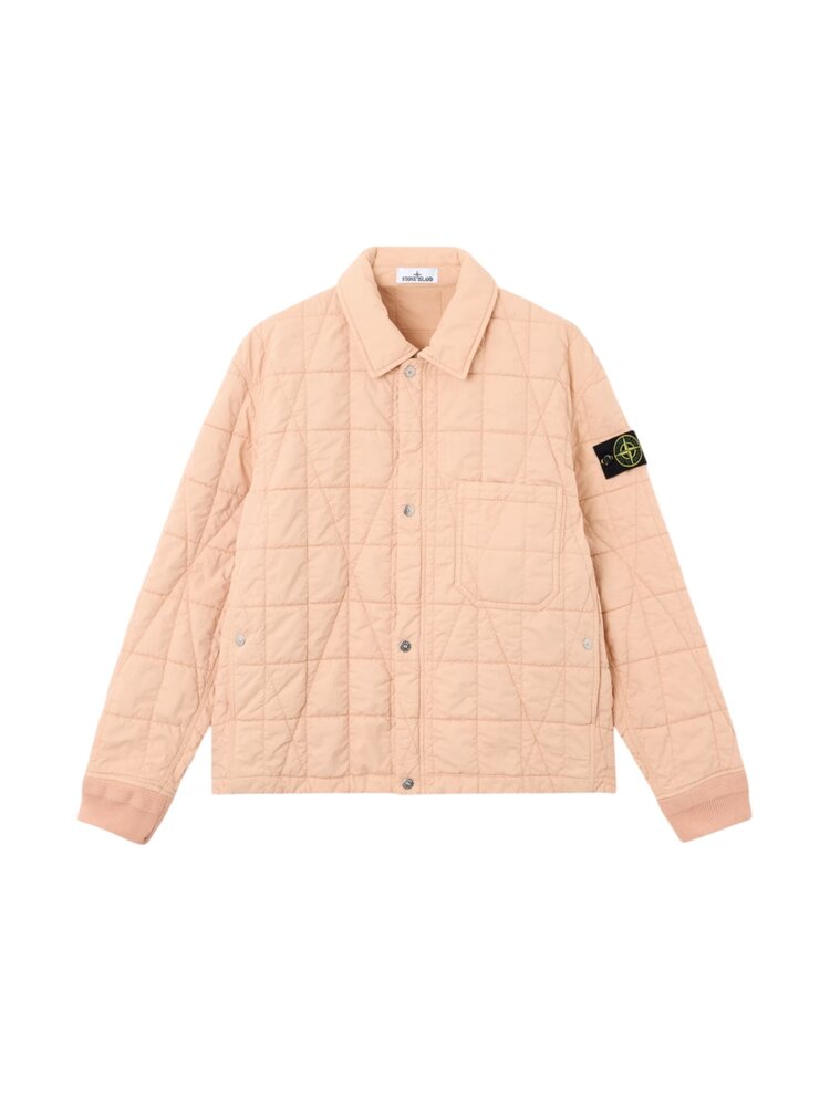 Stone Island STONE ISLAND COTTON NYLON TELA QUILTED-TC PLASTER PINK