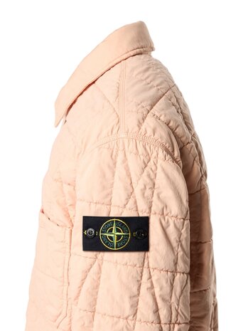 Stone Island STONE ISLAND COTTON NYLON TELA QUILTED-TC PLASTER PINK