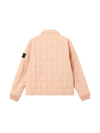 Stone Island STONE ISLAND COTTON NYLON TELA QUILTED-TC PLASTER PINK