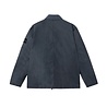 Stone Island STONE ISLAND WAXED PIGMENT COTTON TELA JACK NAVY
