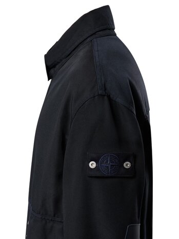 Stone Island STONE ISLAND DENIM DENSE OXFORD NYLON-TC NAVY