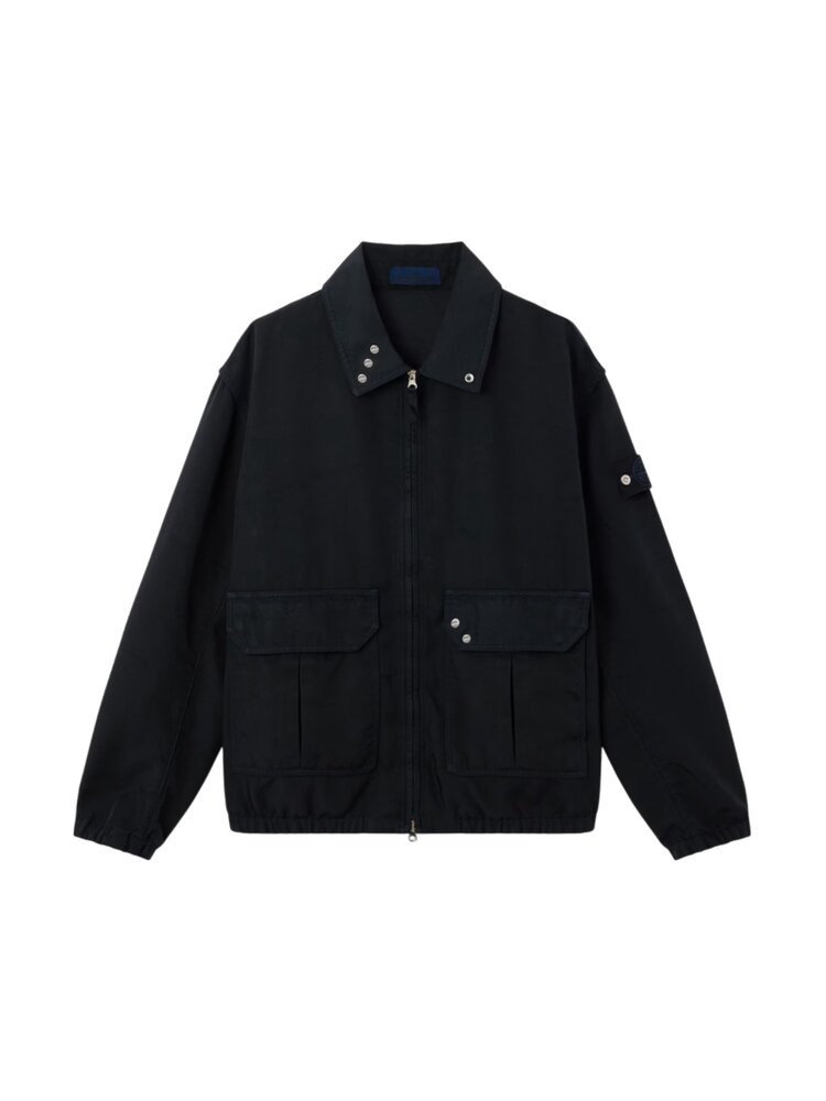 Stone Island STONE ISLAND DENIM DENSE OXFORD NYLON-TC NAVY