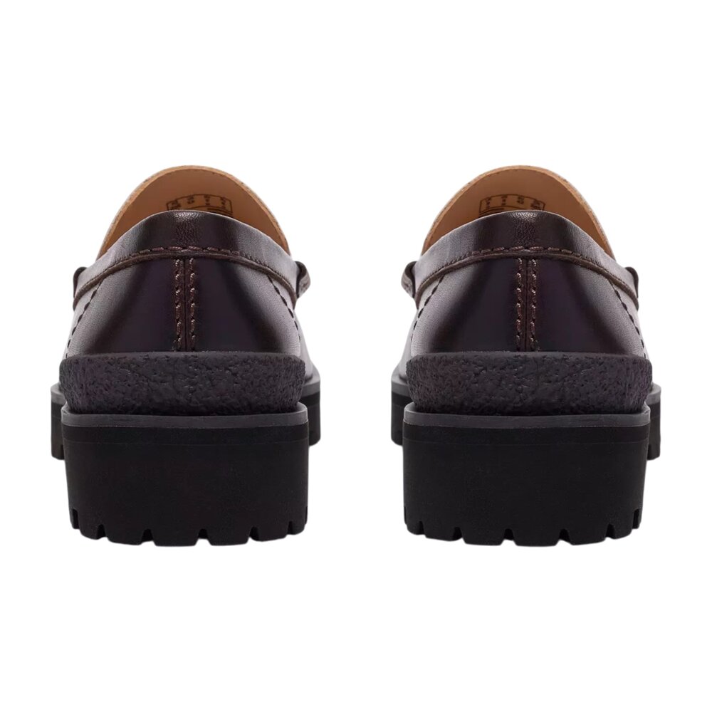 Clarks CLARKS YUKONER PENNY LOAFERS BROWN