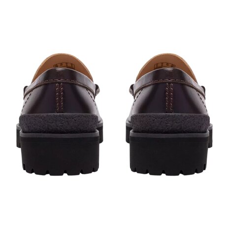 Clarks CLARKS YUKONER PENNY LOAFERS BROWN