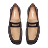 Clarks CLARKS YUKONER PENNY LOAFERS BROWN